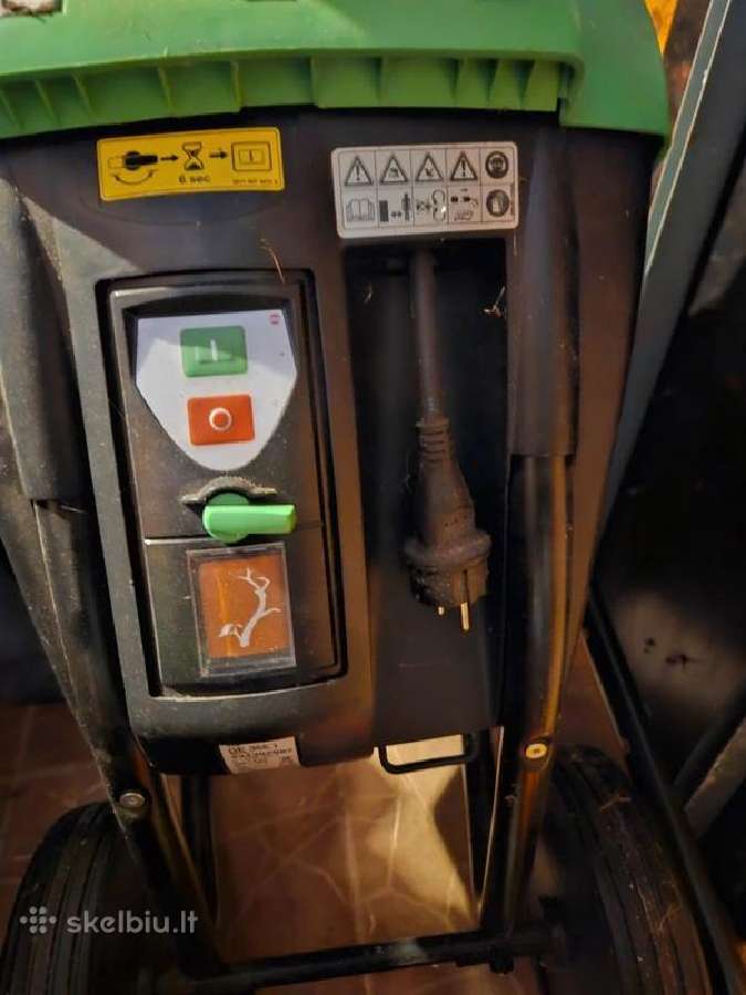 Elektrinis šakų smulkintuvas Viking Ge 355 - nuotraukos Nr. 3