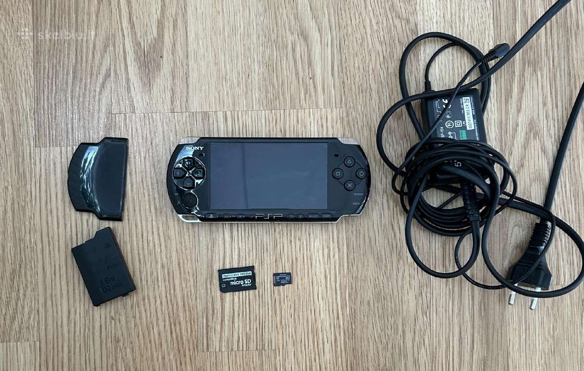 PSP 3000 + 66 zaidimai! - nuotraukos Nr. 9