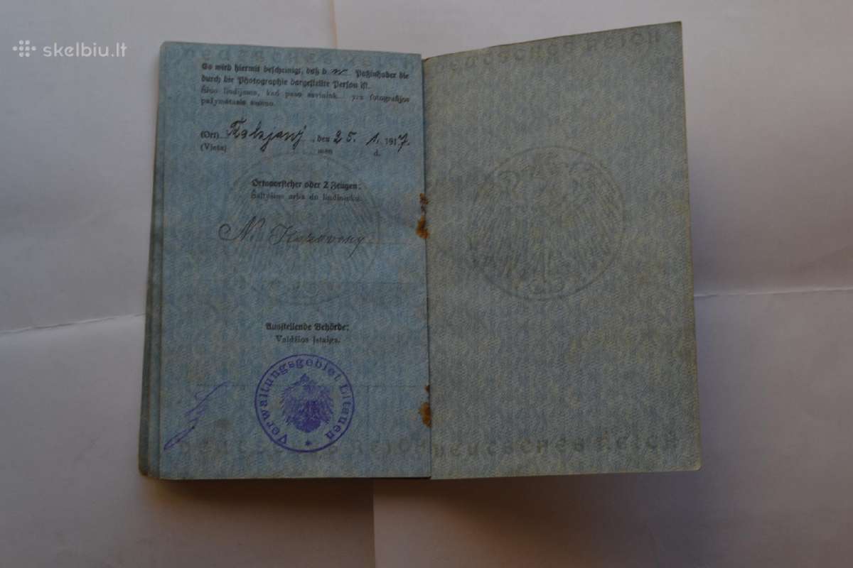 Pasas 1917 m.saldutiskis ,Bajorai - nuotraukos Nr. 4