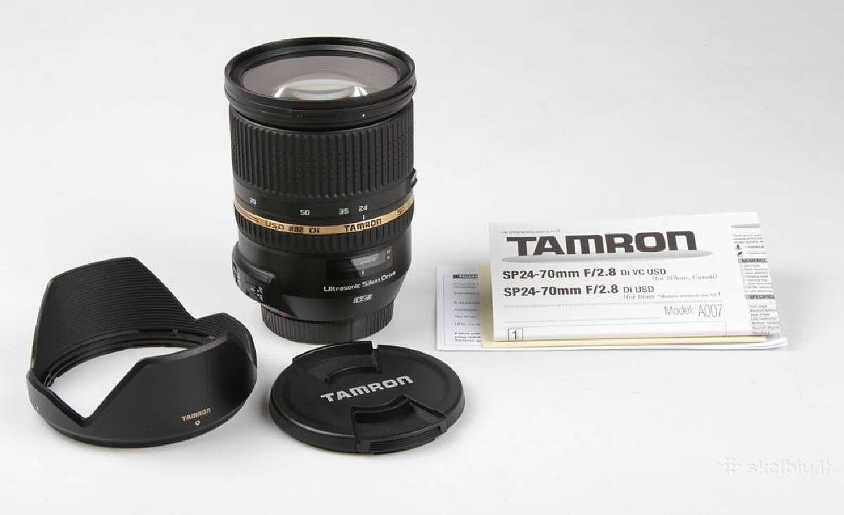 Tamron Sp 24-70mm F/2.8 Di Vc Usd (Canon)