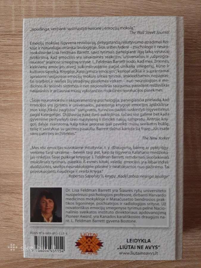 Knyga: Kaip Gimsta Emocijos - nuotraukos Nr. 2