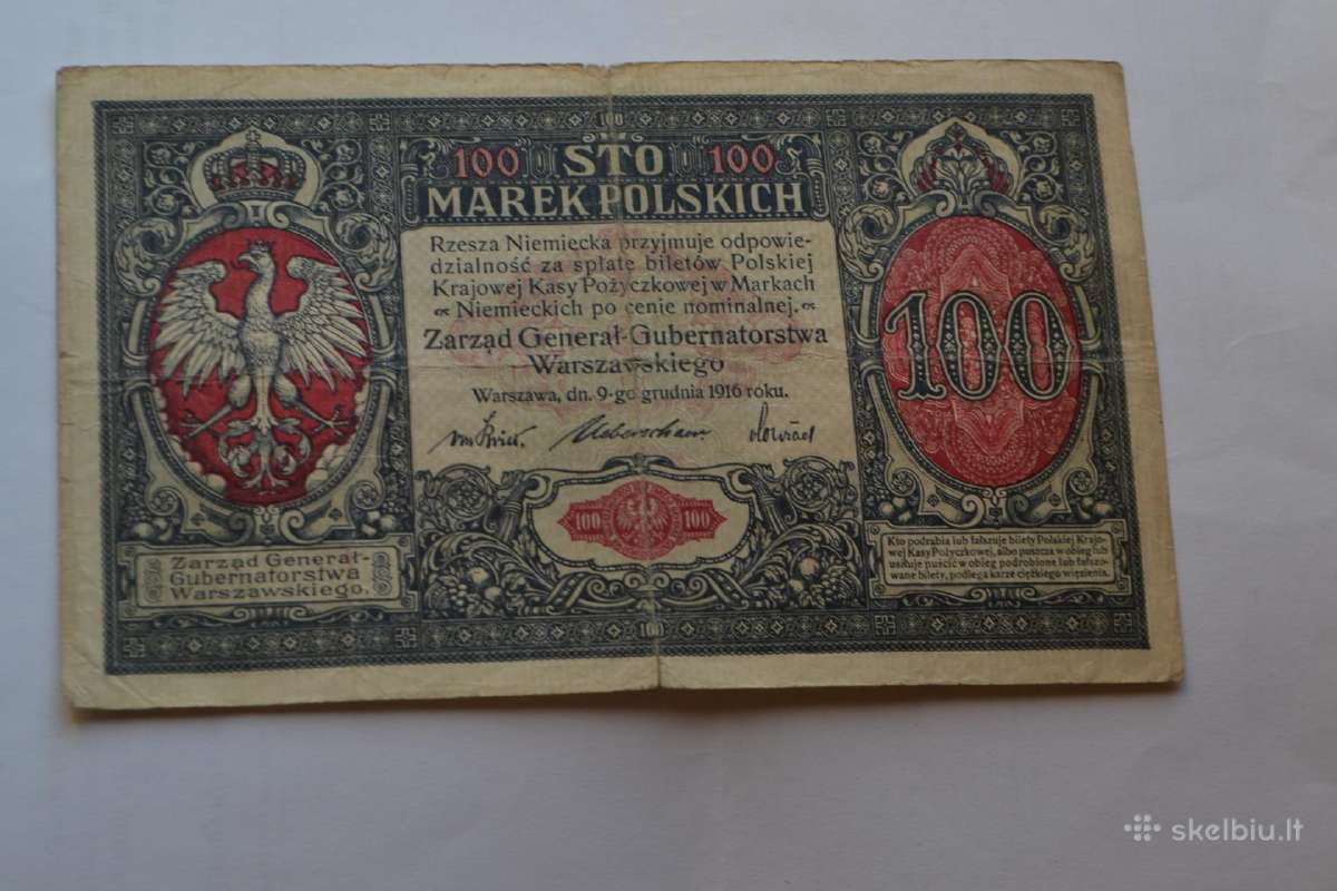 100 Lenkijos Markiu 1916 m.