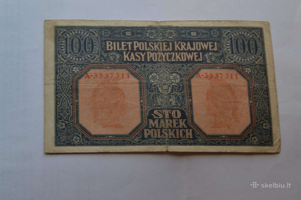 100 Lenkijos Markiu 1916 m. - nuotraukos Nr. 2