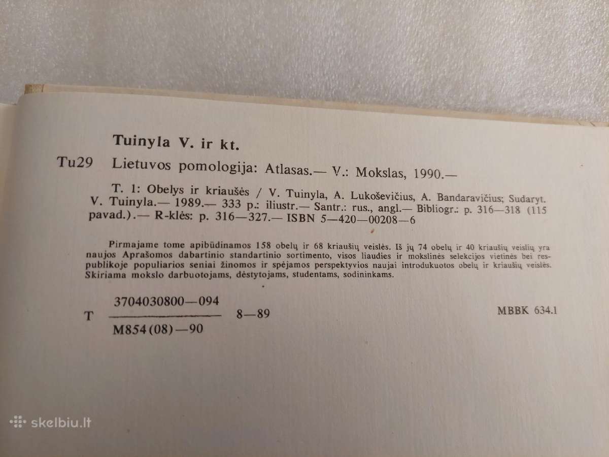 Lietuvos pomologija 1 - nuotraukos Nr. 8