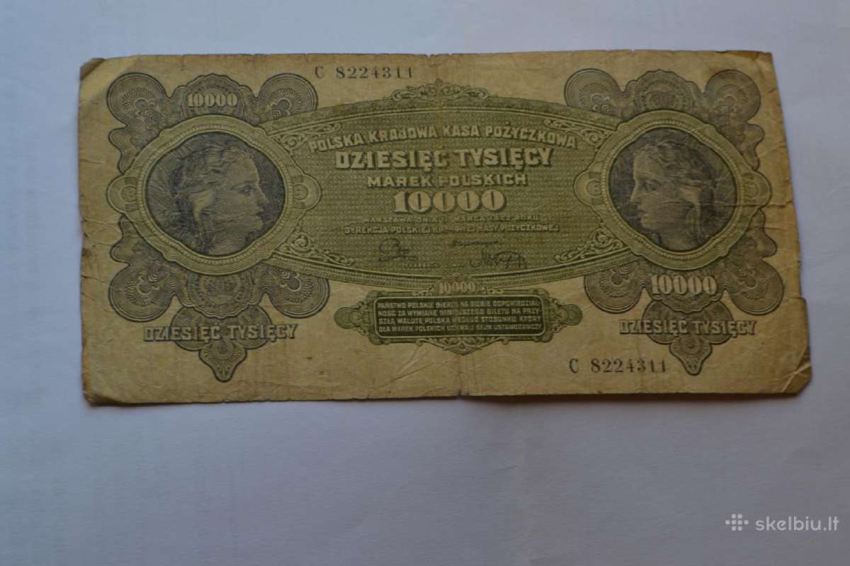 10000 Lenkijos markiu 1922 m.