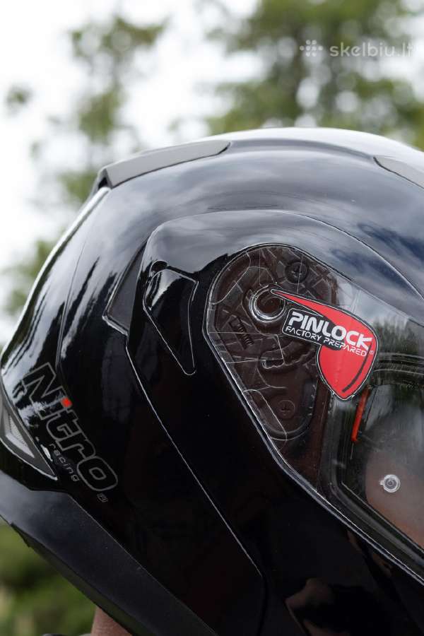 Motociklininko šalmas Nitro - nuotraukos Nr. 2