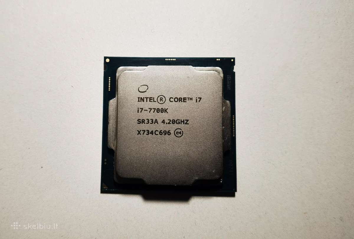 Intel® Core i7-7700k Processor