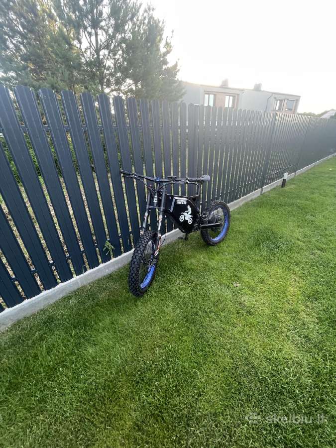 Elektrinis dviratis Enduro ebike S5 - nuotraukos Nr. 2