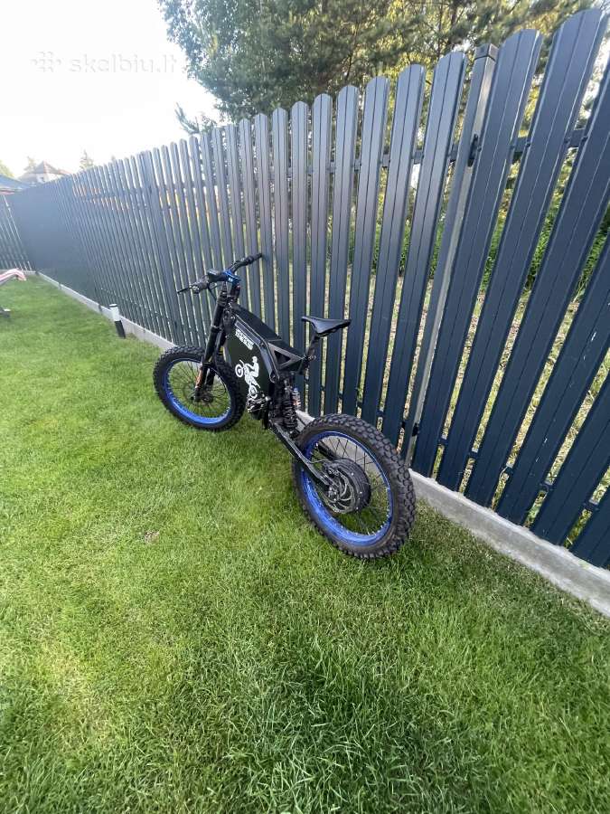 Elektrinis dviratis Enduro ebike S5 - nuotraukos Nr. 3