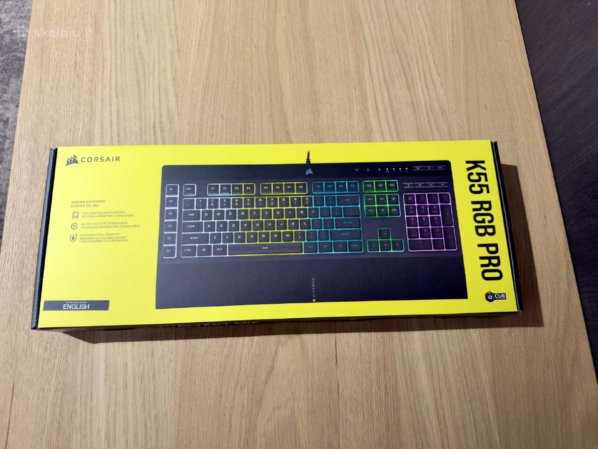 Corsair K55 Rgb Pro klaviatūra