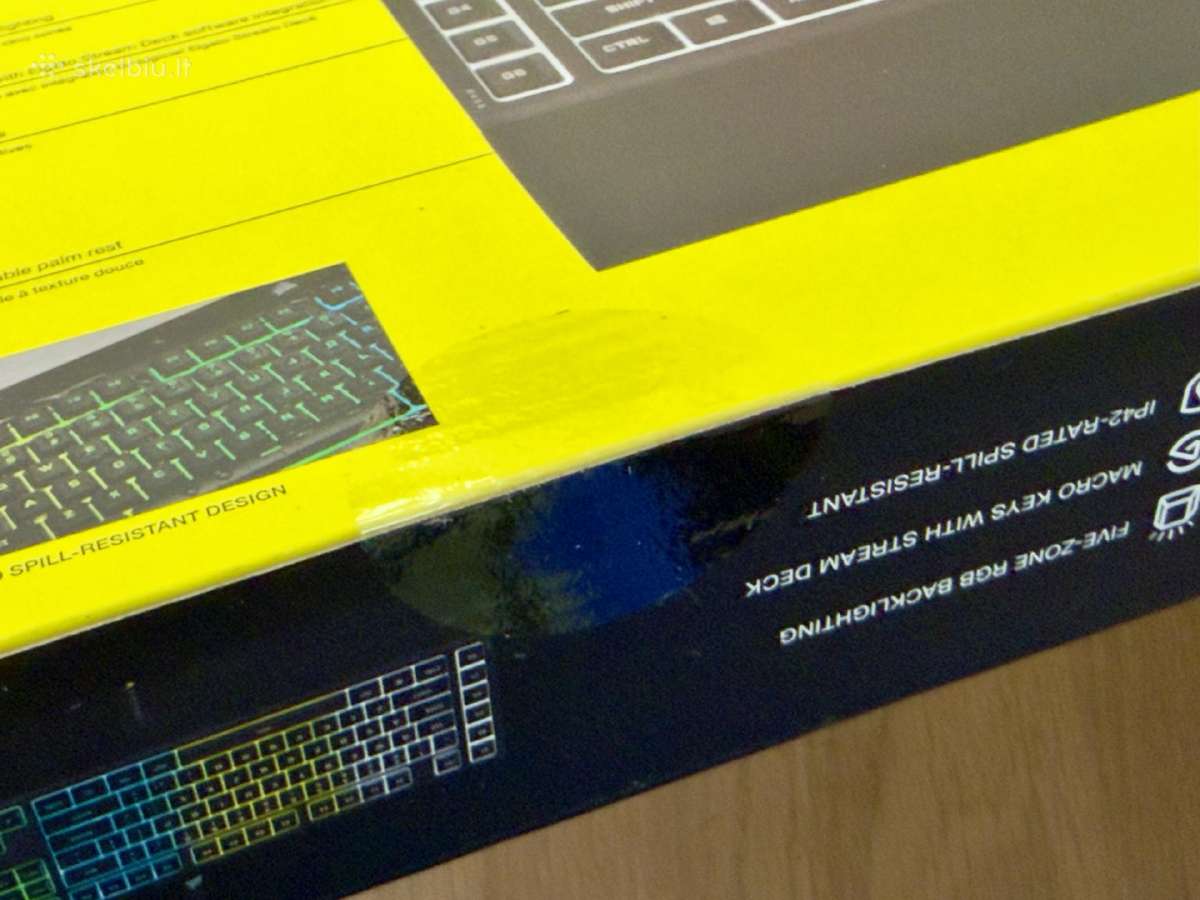 Corsair K55 Rgb Pro klaviatūra - nuotraukos Nr. 2