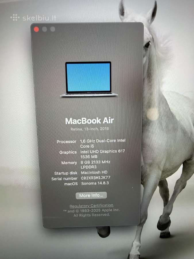 MacBook Air 13 - nuotraukos Nr. 4