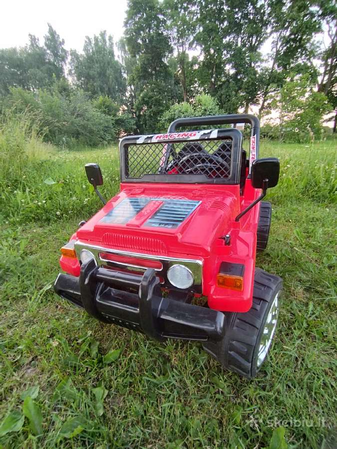 Vaikiskas akumuliatorinis dzipas