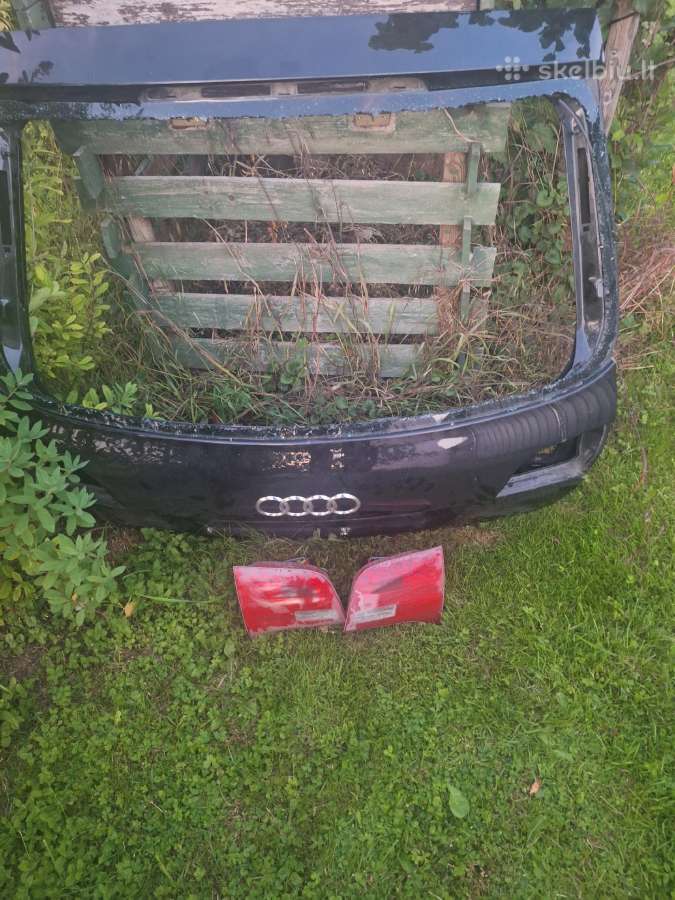 Audia a6 c6 bagažinės dangtis ir žibintai