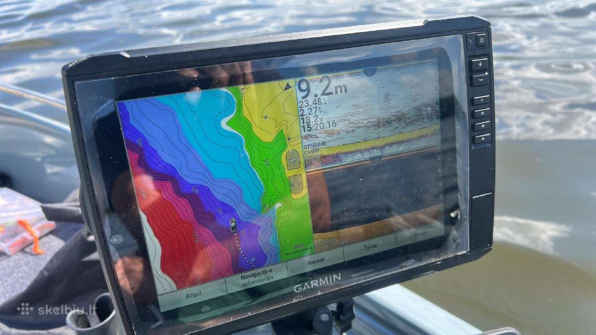 Garmin ultra 102 sv plius uhd56 sonaras.