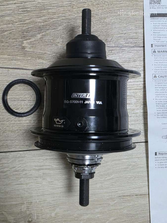 Shimano Alfine 11 Sg-s7001-11 36h Centerlock Dis - nuotraukos Nr. 3