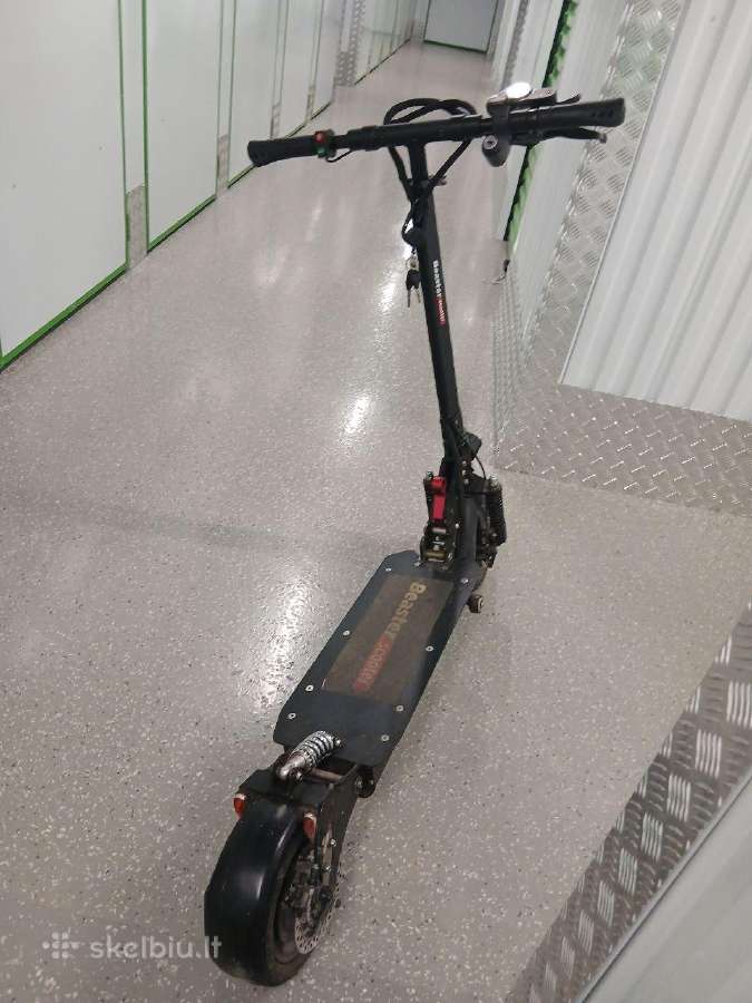 Galingas elektrinis paspirtukas Beaster 1000w - nuotraukos Nr. 5