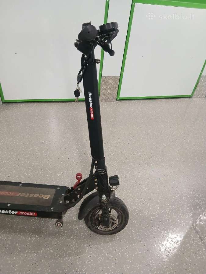 Galingas elektrinis paspirtukas Beaster 1000w - nuotraukos Nr. 9