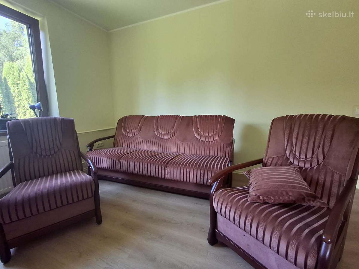 Parduodamas sofos ir dviejų fotelių komplektas - nuotraukos Nr. 2