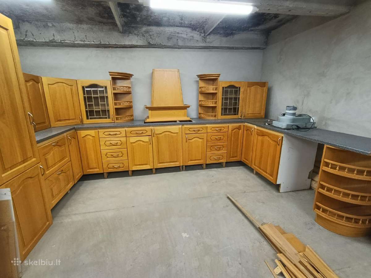 Didelis medžio masyvo virtuvės komplektas - nuotraukos Nr. 6