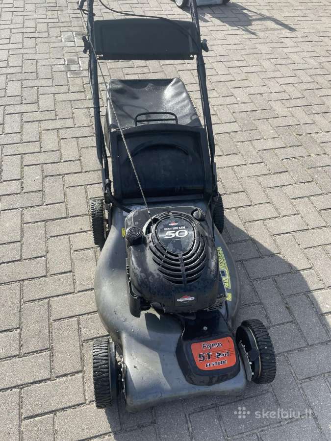 Parduodu savaeige vejapjove su krepsiu
