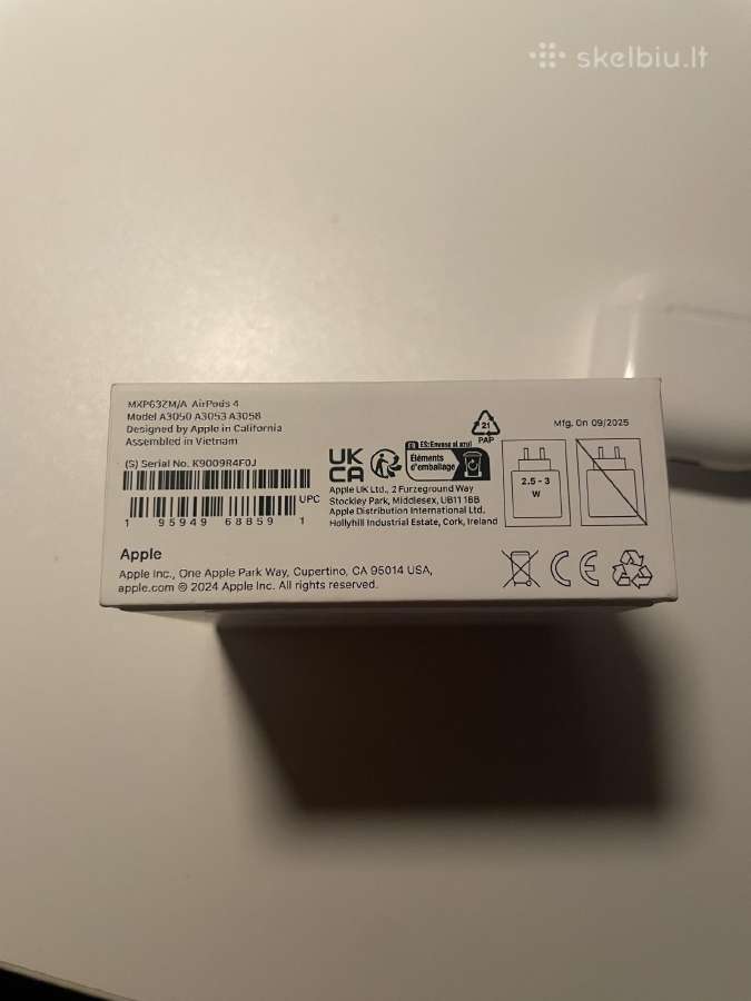 Apple Airpods 4 (be Anc) - nuotraukos Nr. 2
