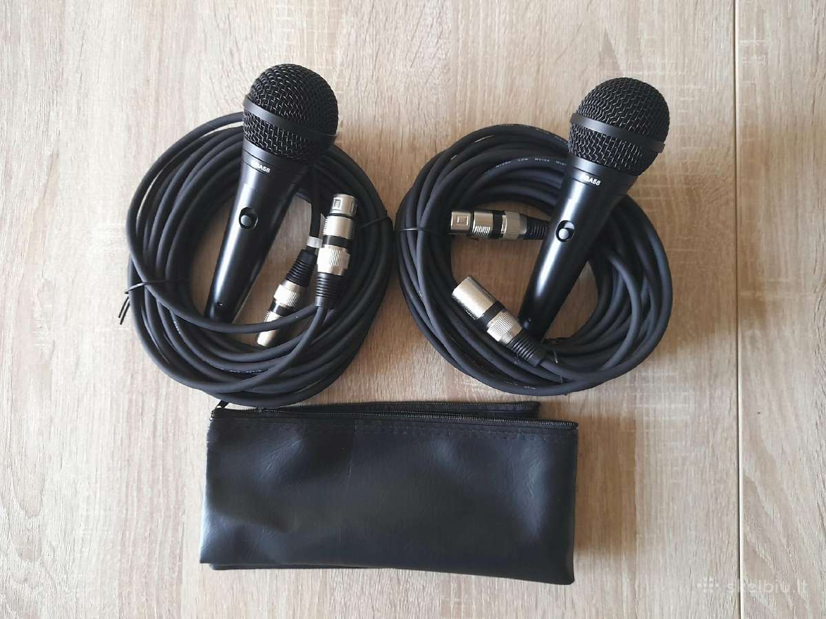 Nauji mikrofonai Pga 58