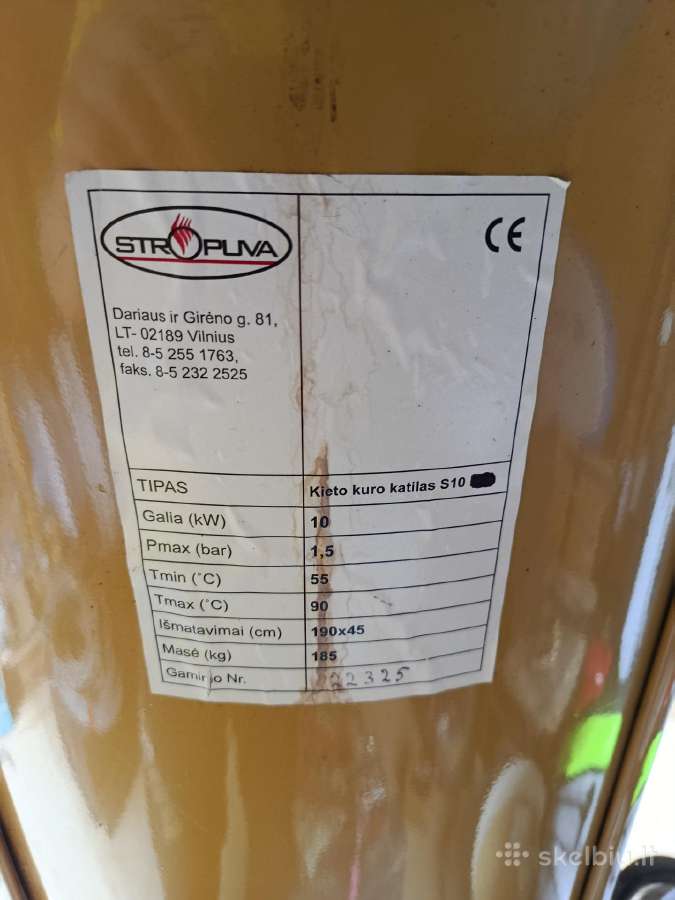 Kieto kuro katilas Stropuva - nuotraukos Nr. 2
