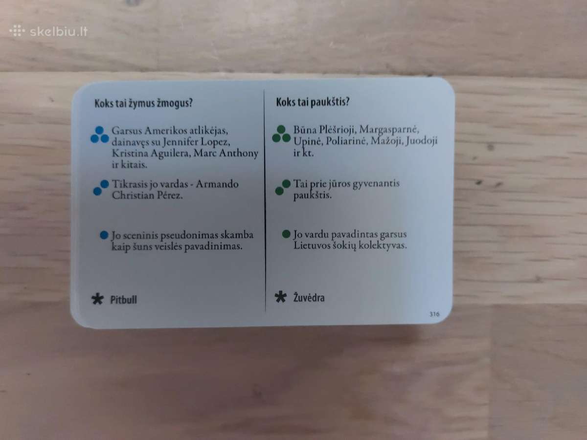 Stalo žaidimas iknow Original Tactic - nuotraukos Nr. 4