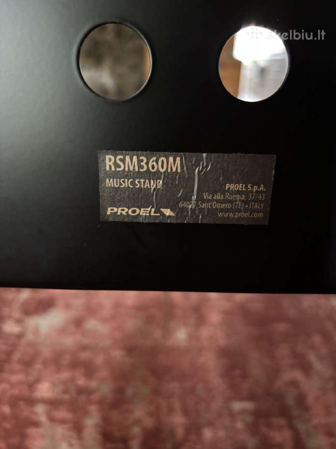 Proel Rsm360m natų stovas - nuotraukos Nr. 4