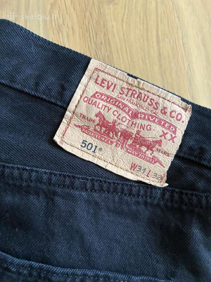 Levi's Strauss vyriški džinsai, W31 L32