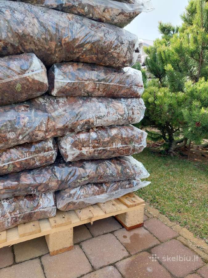 Dekoratyvinis pušų mulčas 3,99eur. su pristatymu! - nuotraukos Nr. 2