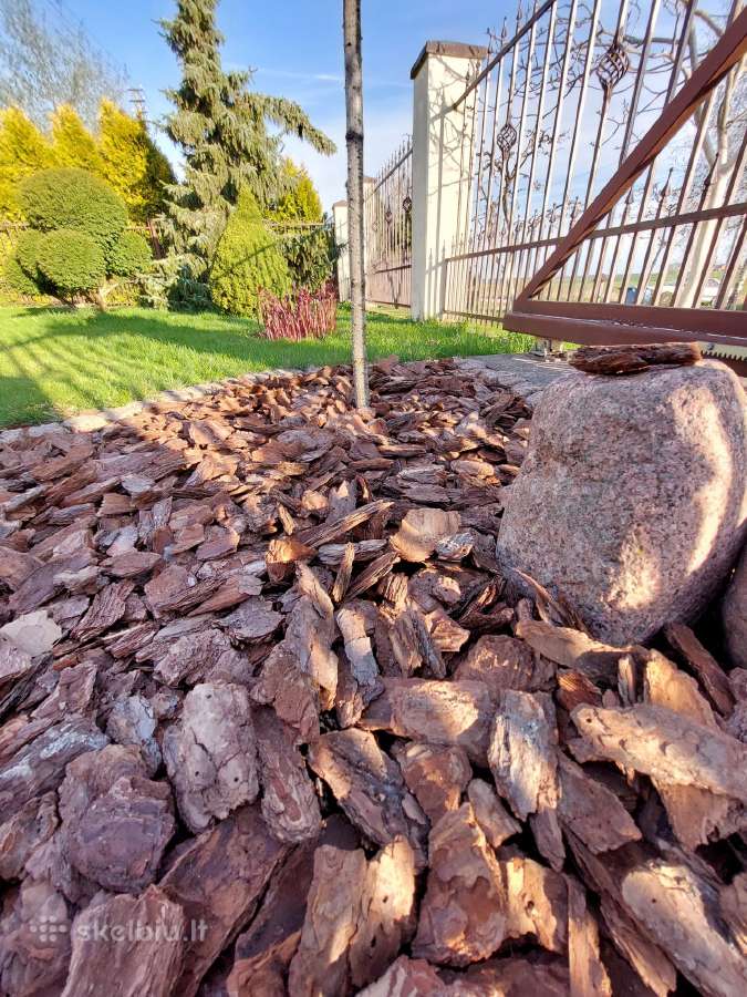 Dekoratyvinis pušų mulčas 3,99eur. su pristatymu! - nuotraukos Nr. 3