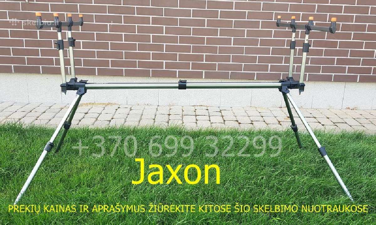 Karpinis stovas Jaxon universalus 2, 3, 4 kotams