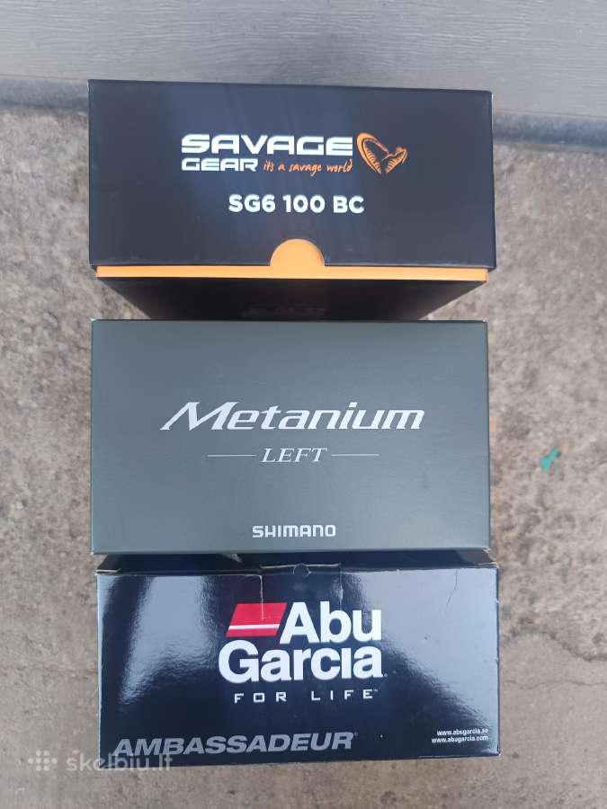 Metanium Savage gear Sg10 Abu Garcia Ambassadeur