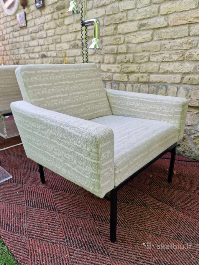 Vintažiniai mid century Bauhaus st.foteliai - nuotraukos Nr. 3