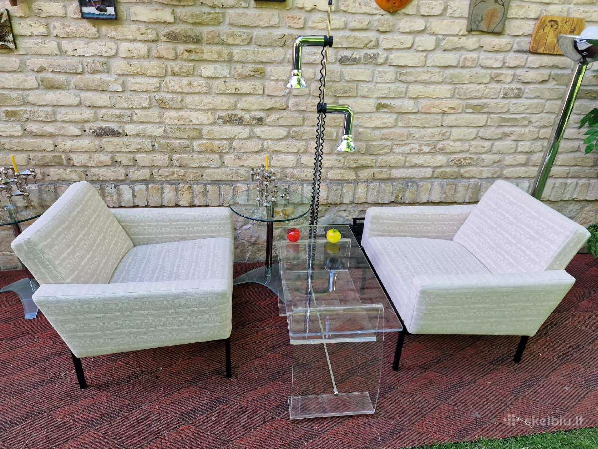 Vintažiniai mid century Bauhaus st.foteliai - nuotraukos Nr. 9