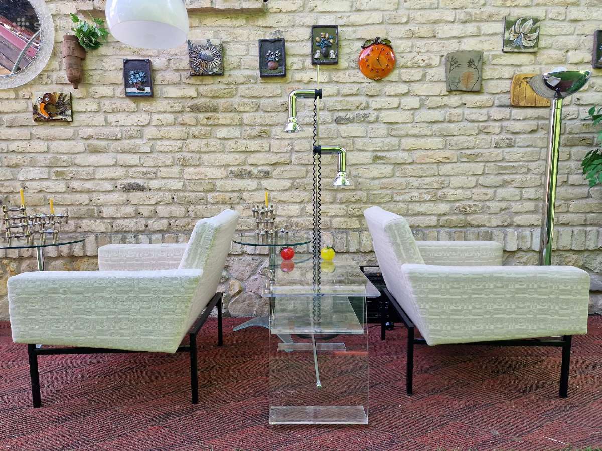 Vintažiniai mid century Bauhaus st.foteliai - nuotraukos Nr. 12