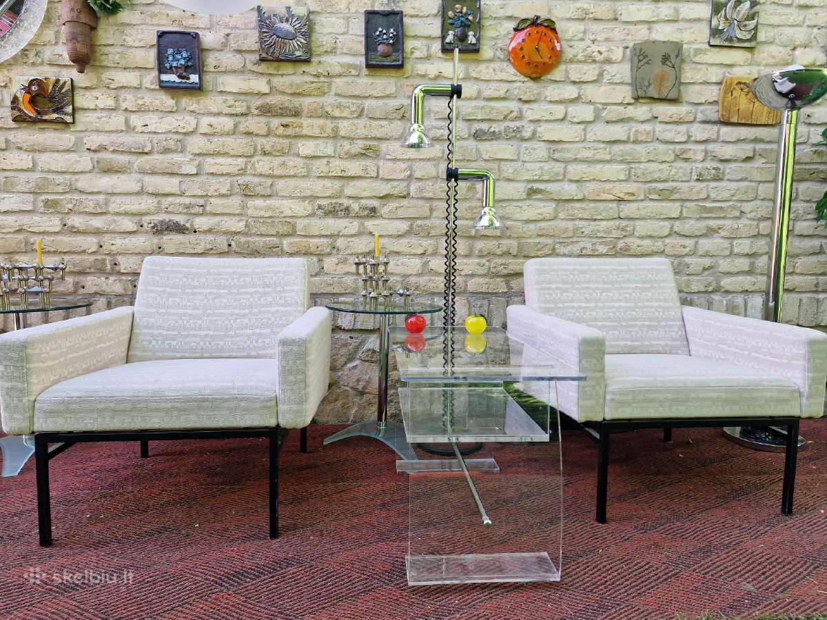 Vintažiniai mid century Bauhaus st.foteliai - nuotraukos Nr. 14