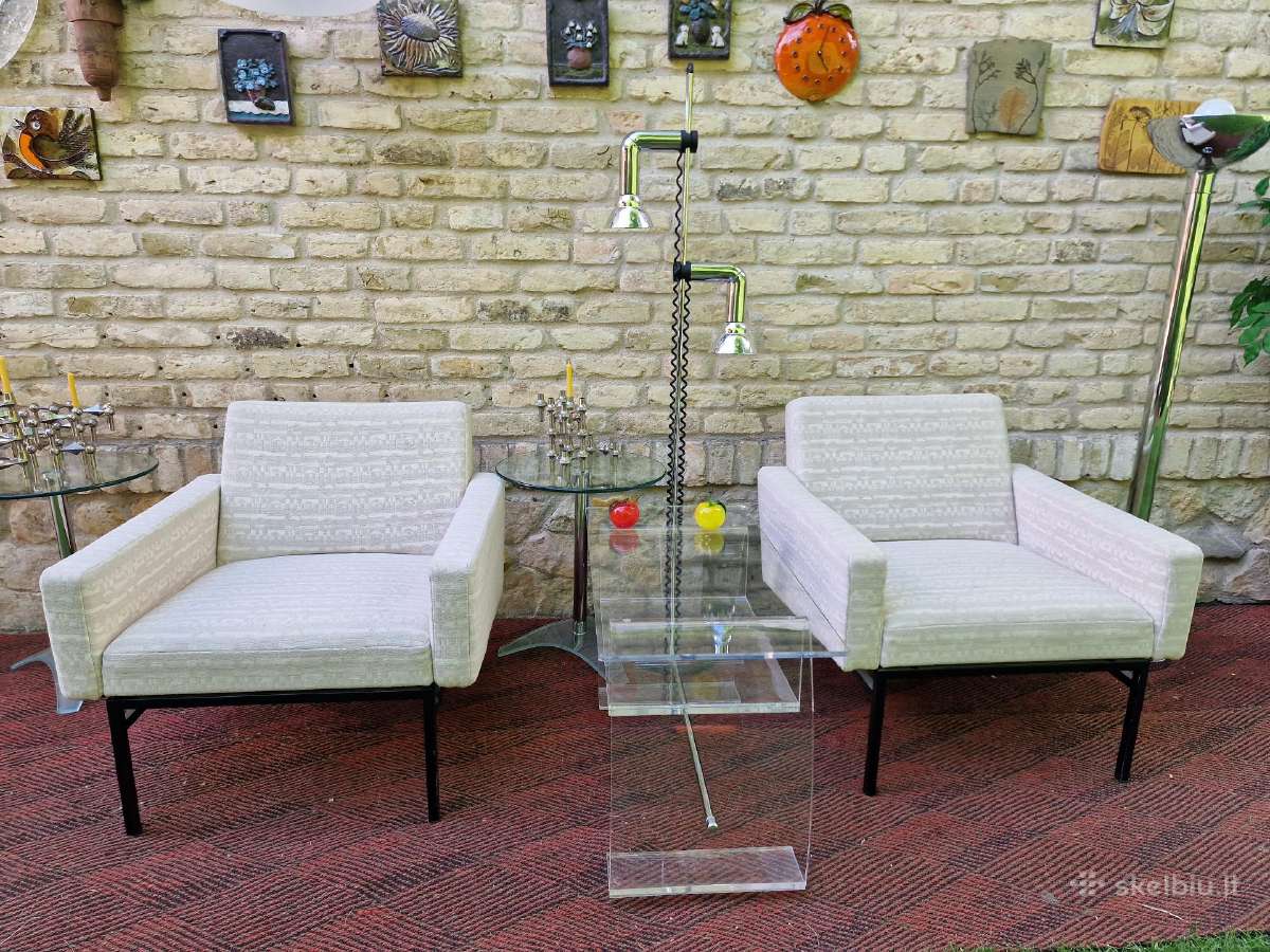 Vintažiniai mid century Bauhaus st.foteliai - nuotraukos Nr. 18