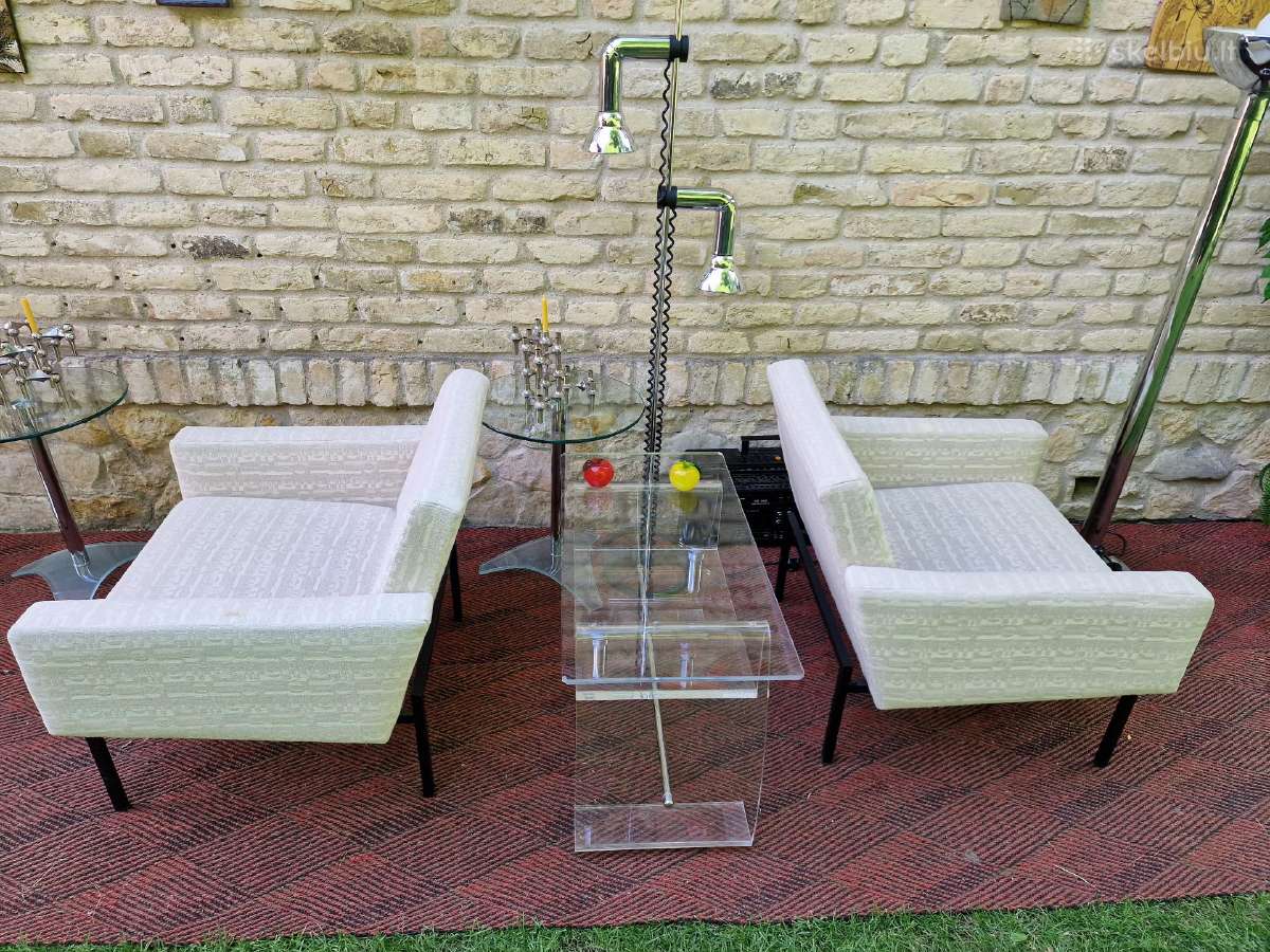 Vintažiniai mid century Bauhaus st.foteliai - nuotraukos Nr. 25