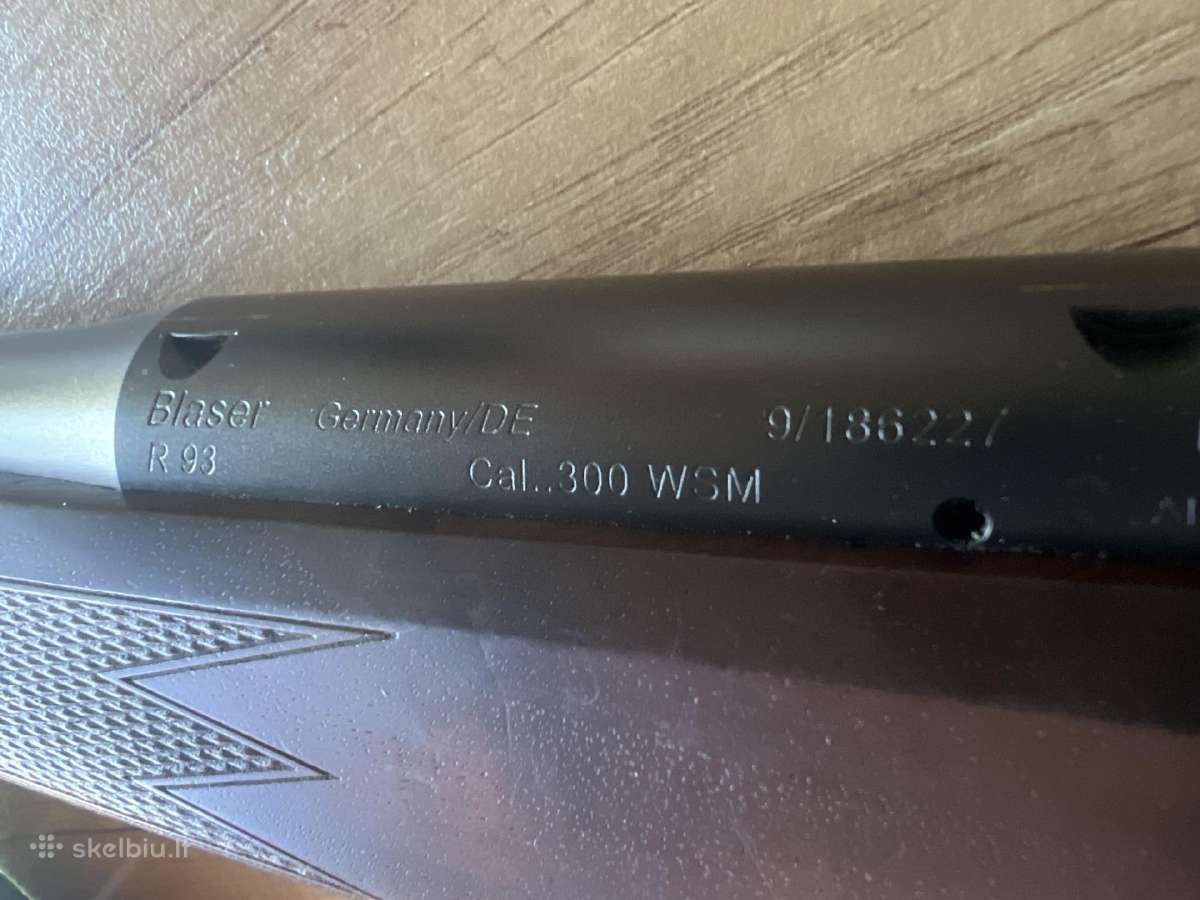 Blaser r93 300wsm - nuotraukos Nr. 7