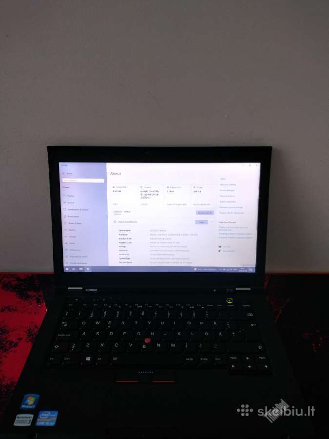 Geros būklės Lenovo T430