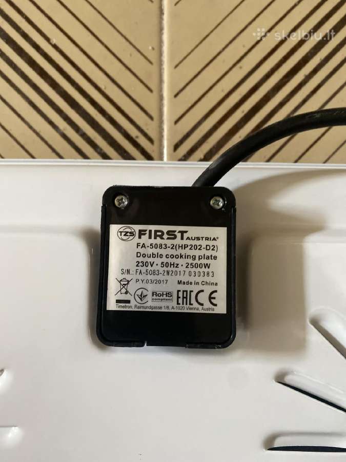 Mini viryklė elektrinė 2500w - nuotraukos Nr. 2