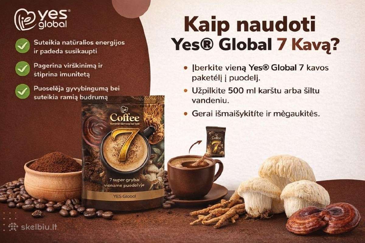 Kava ir Arbata su 7gydomais grybais puikiai padeda - nuotraukos Nr. 6