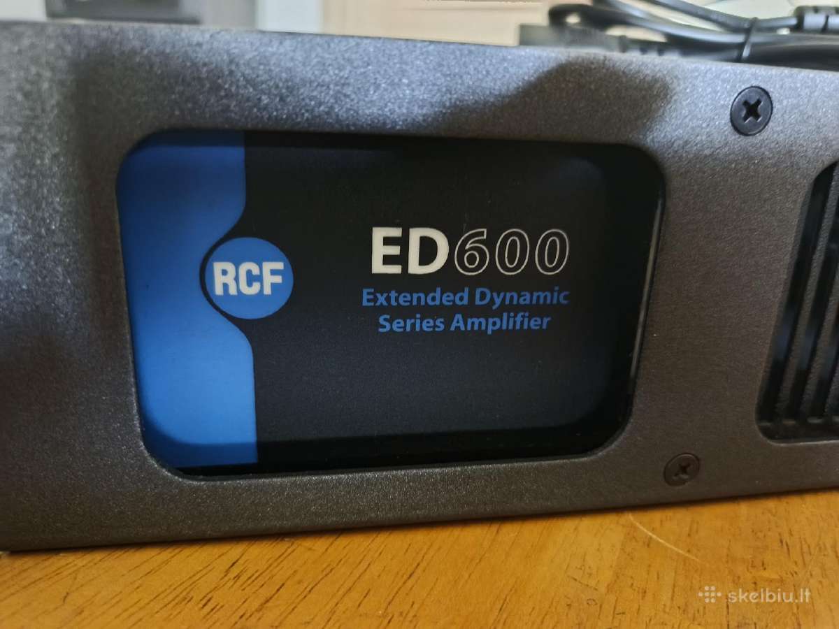 Stiprintuvas Rcf ed 600 - nuotraukos Nr. 3