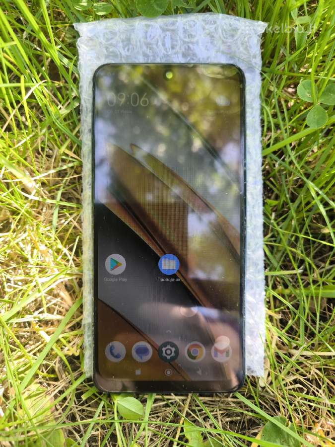 Poco F3 5G 8+/256gb mėlynas, apnovytas ir detalės