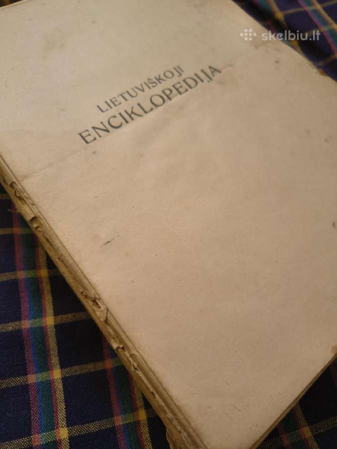 Lietuviškoji enciklopedija 9 tomas 1941