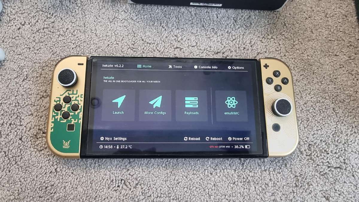 Nintendo Switch Oled Totk jailbreak