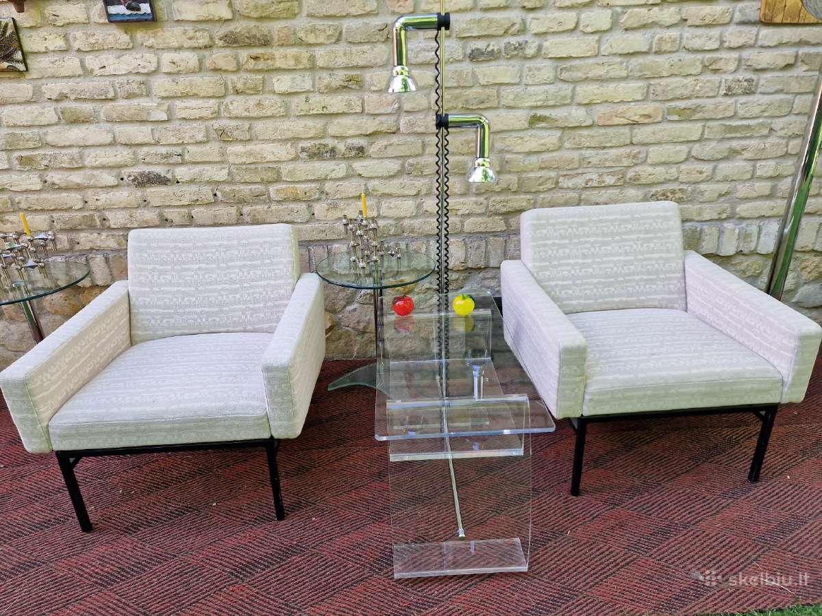 Vintažinis mid century poliakrilo staliukas - nuotraukos Nr. 22